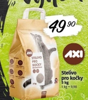 Stelivo pro kočky Axi