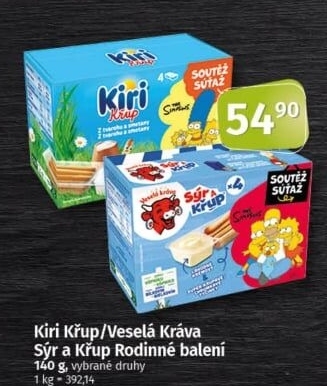 Sýr a křup Kiri