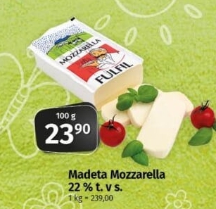 Sýr Mozzarella cihla Fulfil