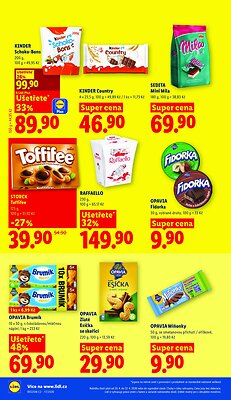 akční leták Lidl 20.4.2026-22.4.2026