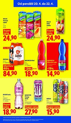 akční leták Lidl 20.4.2026-22.4.2026