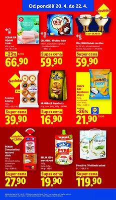 akční leták Lidl 20.4.2026-22.4.2026