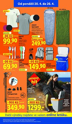 akční leták Lidl 20.4.2026-22.4.2026