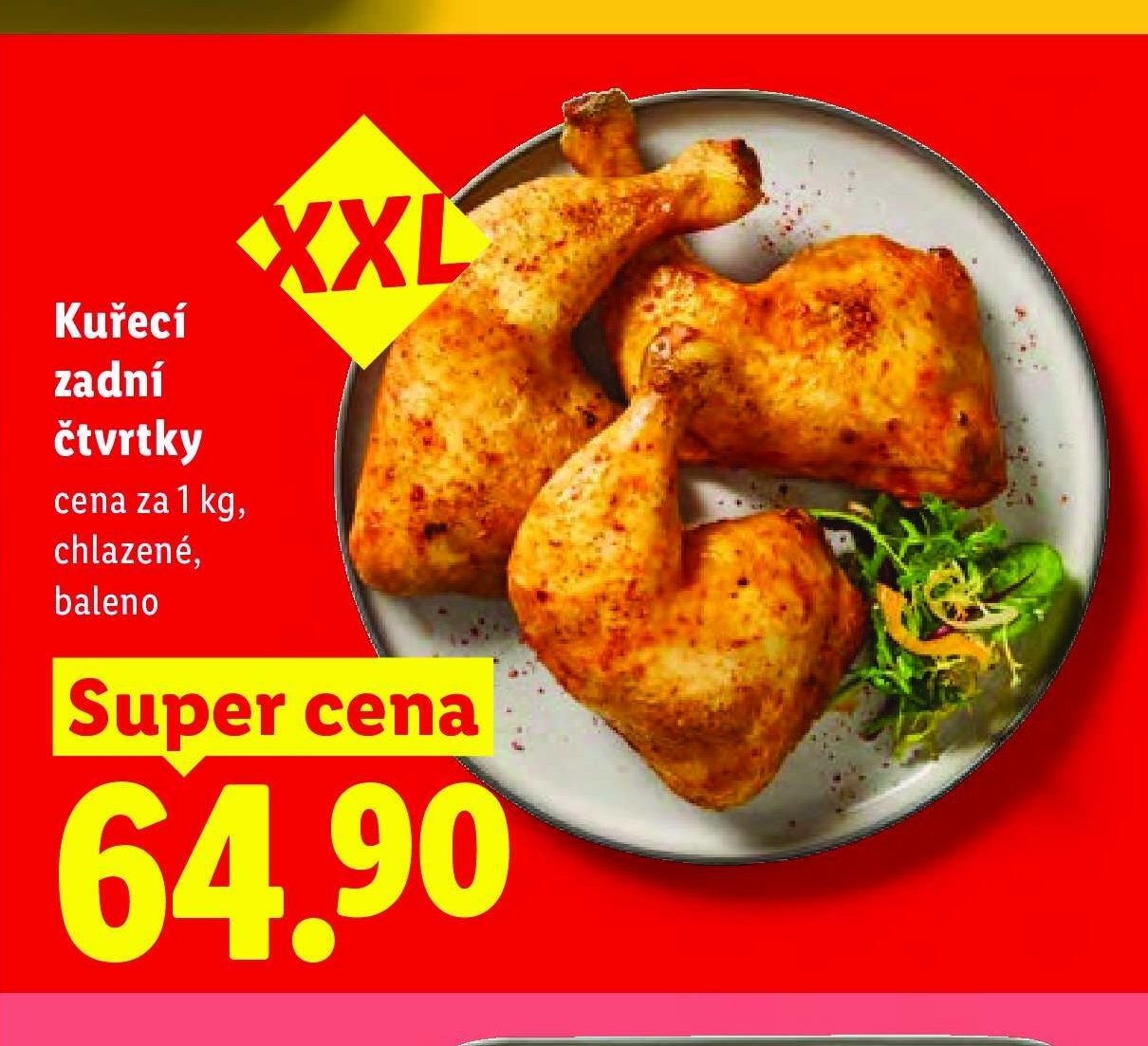 Kuřecí zadní čtvrtky