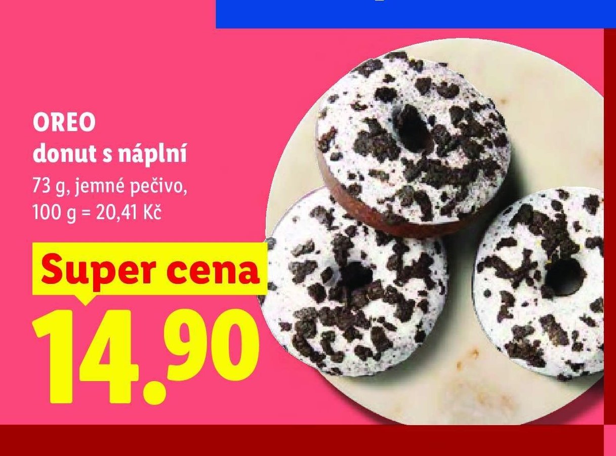 OREO donut s náplní