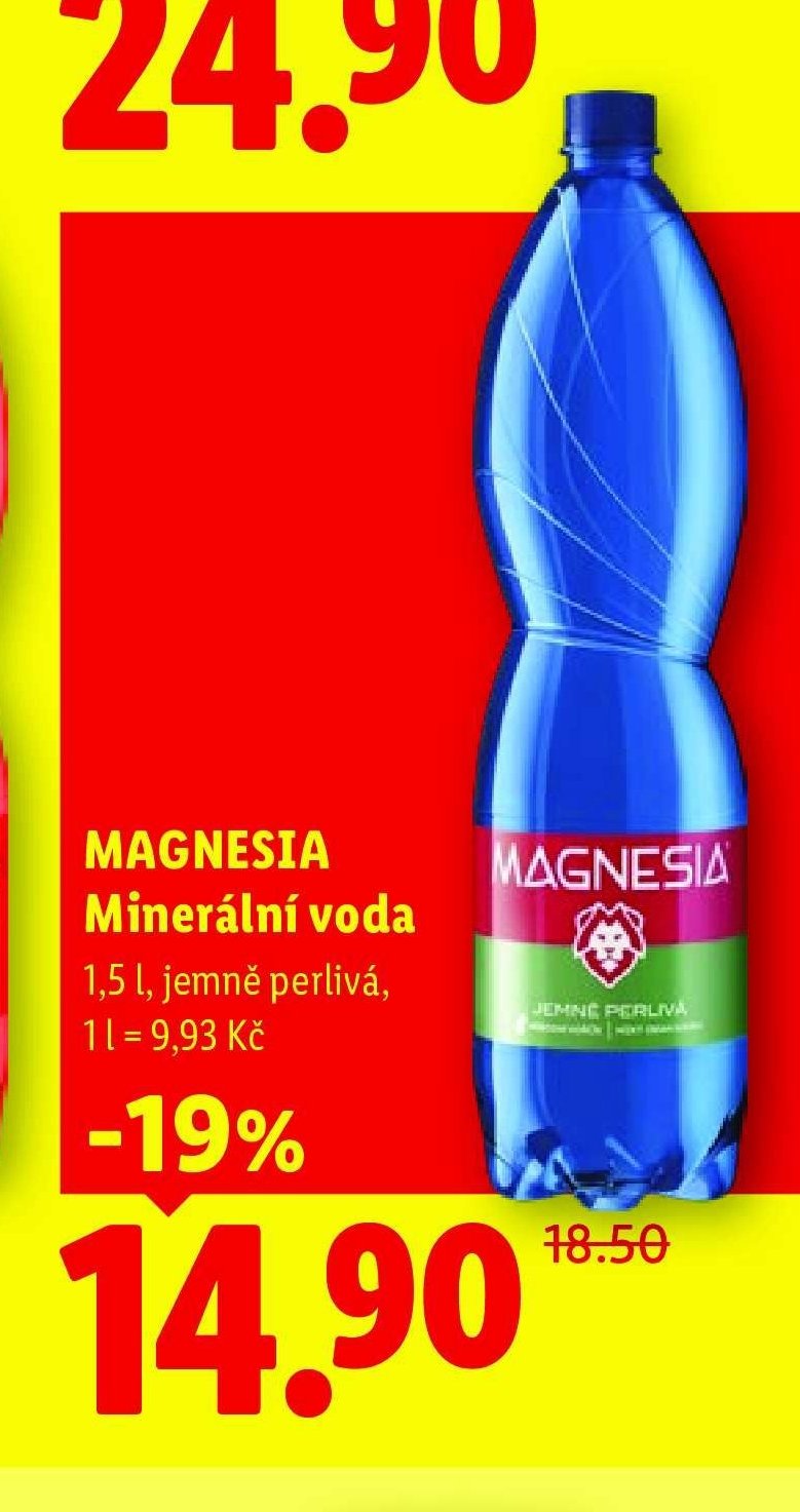MAGNESIA Minerální voda