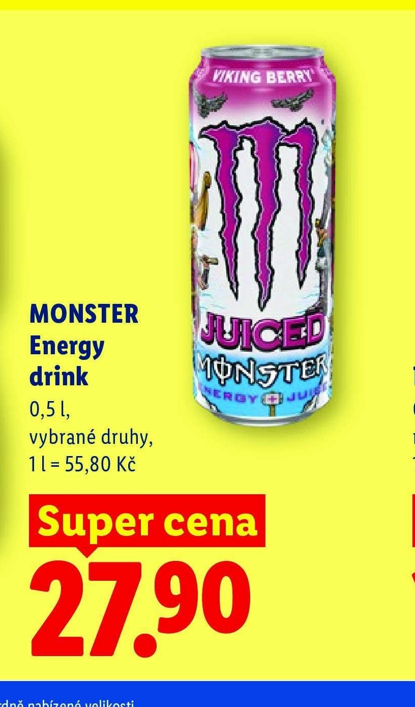 MONSTER Energy drink