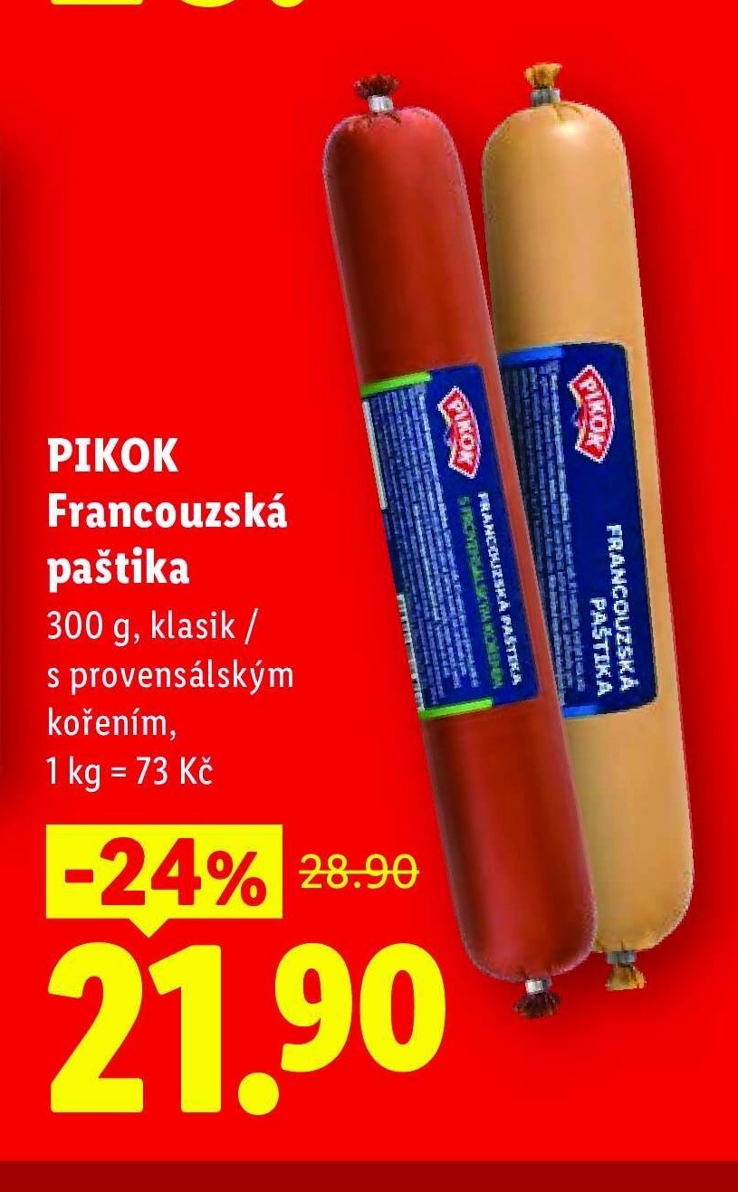 PIKOK Francouzská paštika
