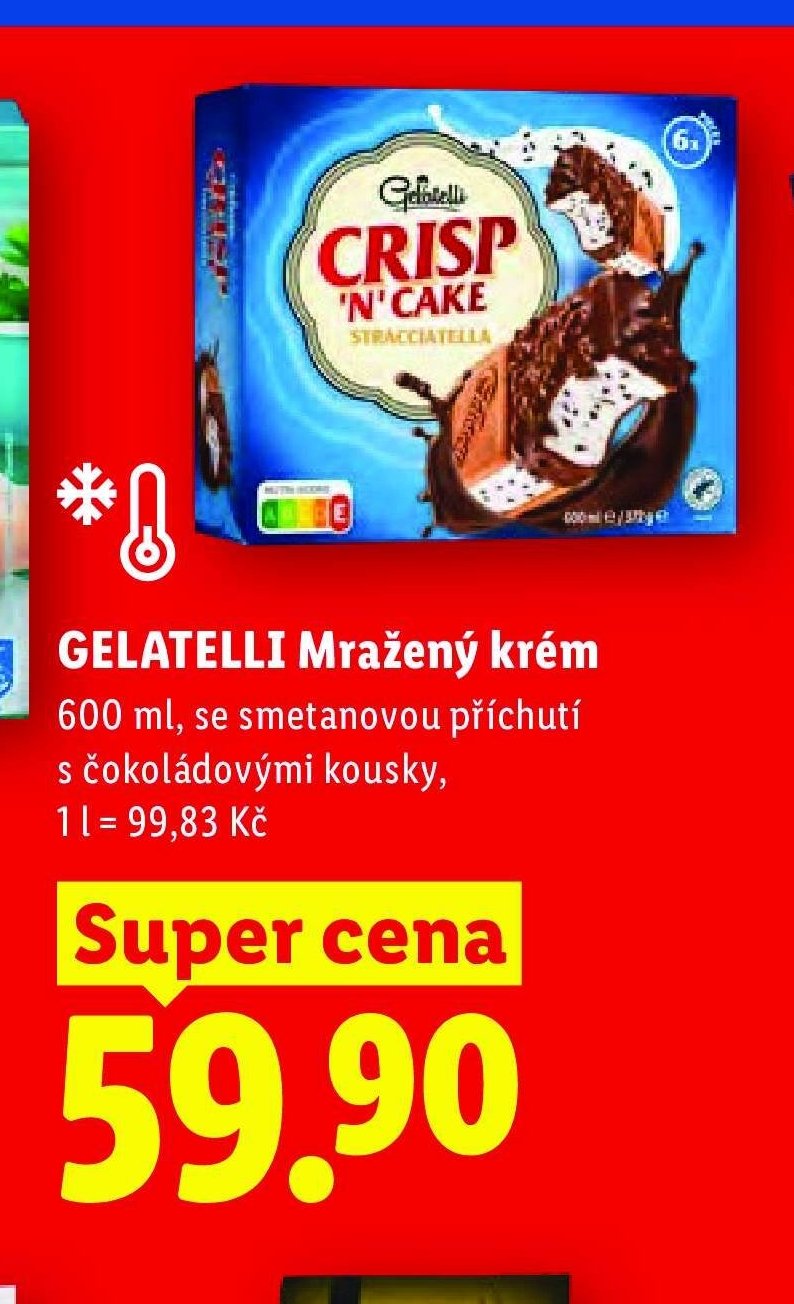 GELATELLI Mražený krém