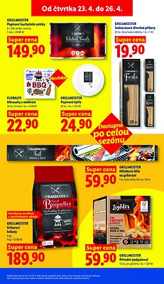 akční leták Lidl 23.4.2026-26.4.2026