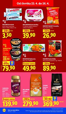 akční leták Lidl 23.4.2026-26.4.2026