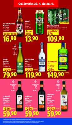 akční leták Lidl 23.4.2026-26.4.2026