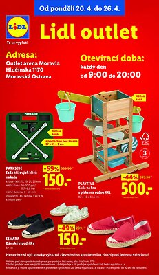 akční leták Lidl 23.4.2026-26.4.2026