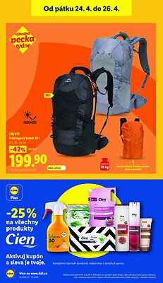 akční leták Lidl 23.4.2026-26.4.2026
