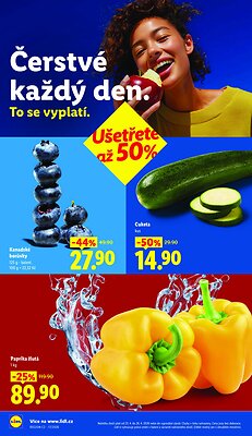 akční leták Lidl 23.4.2026-26.4.2026