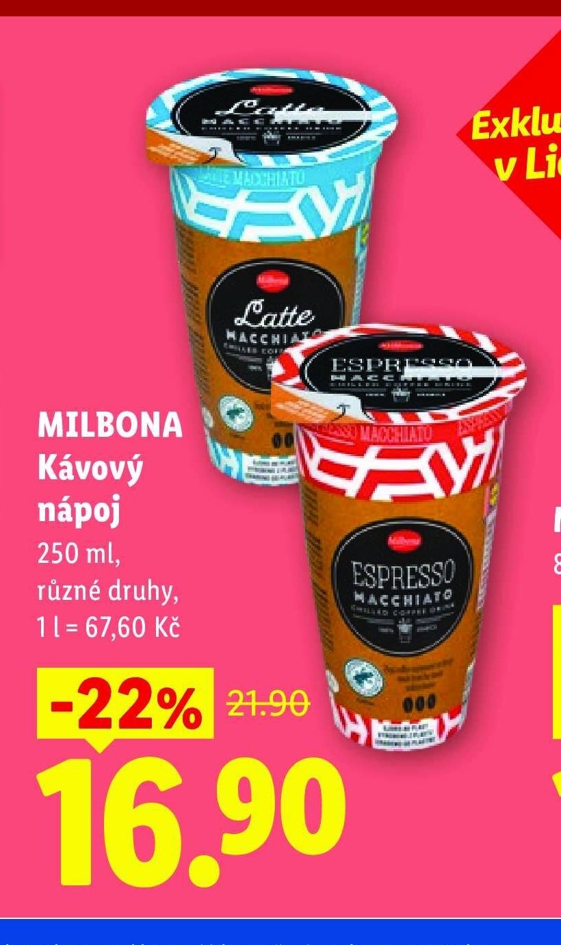 MILBONA Kávový nápoj