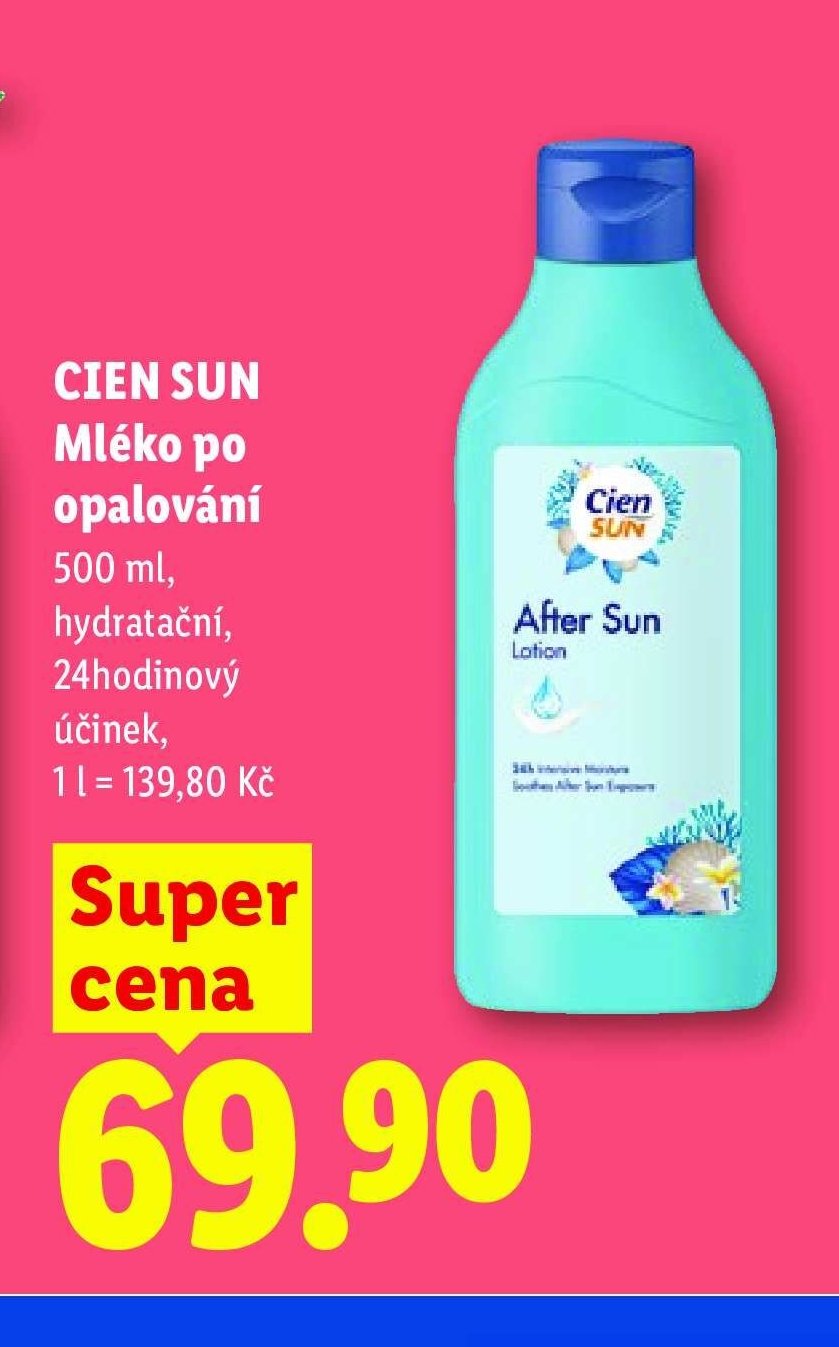 CIEN SUN Mléko po opalování