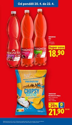 akční leták Lidl 20.4.2026-22.4.2026