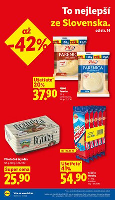 akční leták Lidl 23.4.2026-26.4.2026