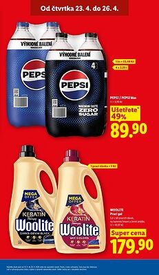 akční leták Lidl 23.4.2026-26.4.2026