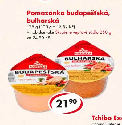 Pomazánka budapešťská, bulharská