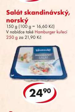 Salát skandinávský, norský