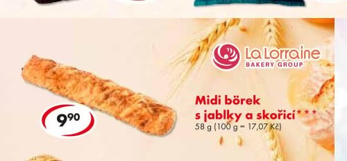 Midi börek s jablky a skořicí - CBA akcniletaky.com