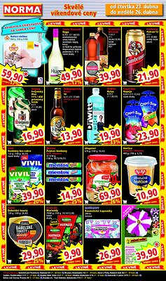 akční leták Norma 20.4.2026-26.4.2026