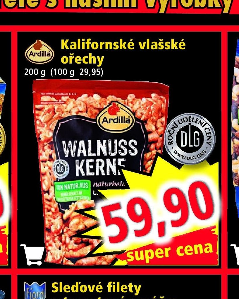 Kalifornské vlašské ořechy