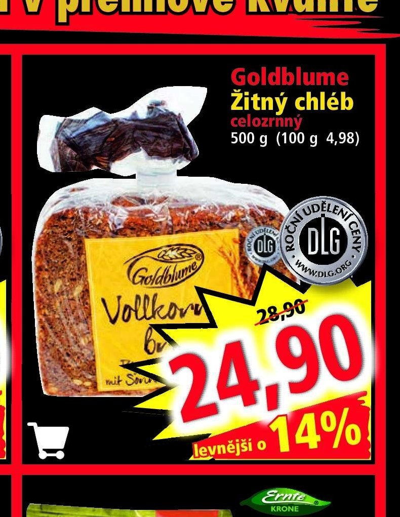 Goldblume Žitný chléb