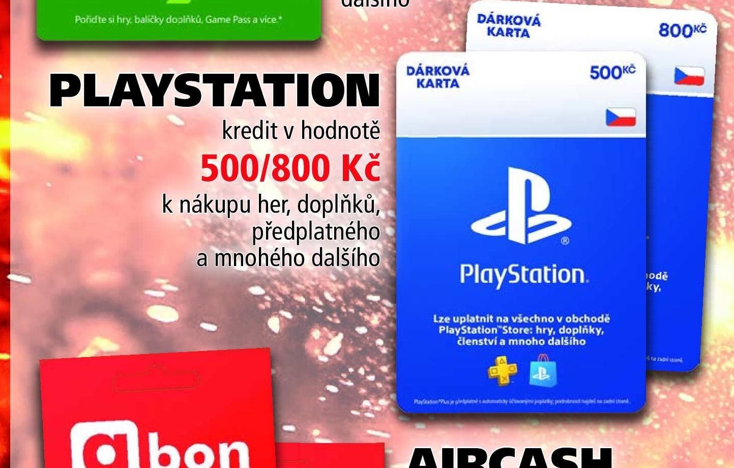 PlayStation dárková karta