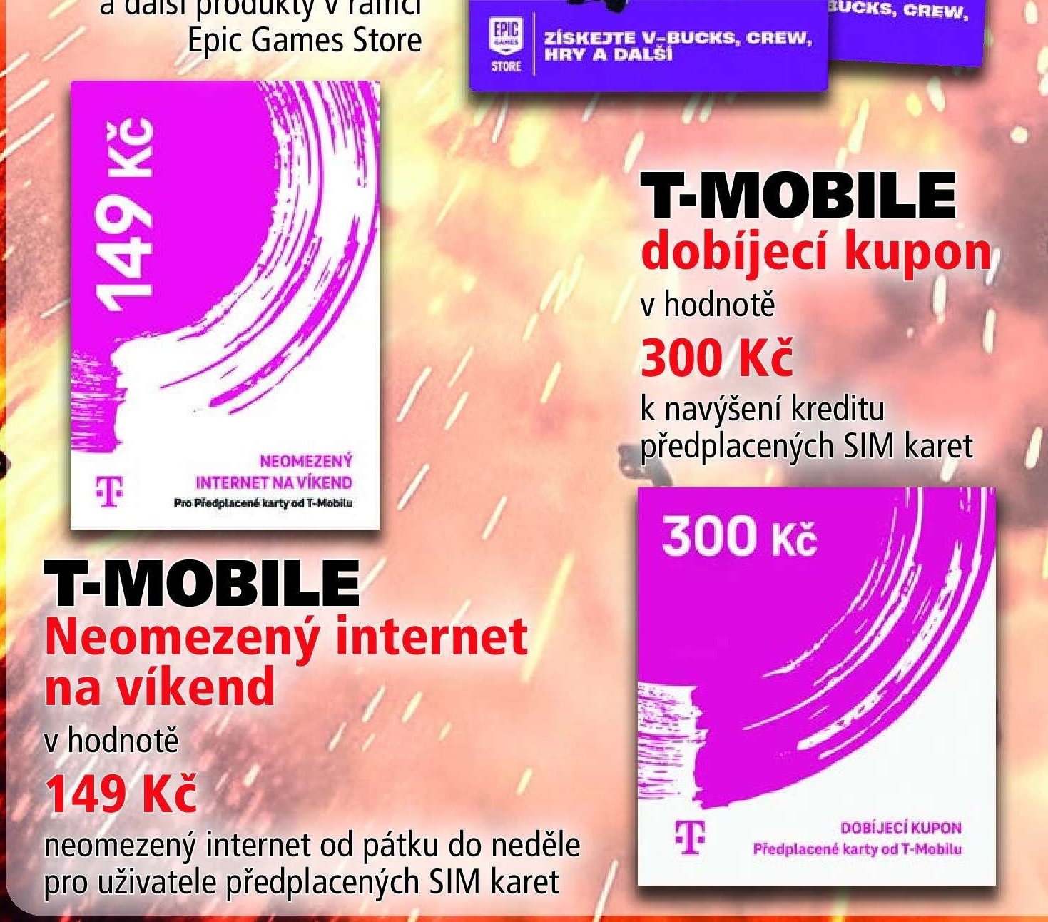 T-Mobile Neomezený internet na víkend