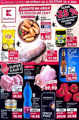 akční leták Kaufland 22.4.2026-28.4.2026
