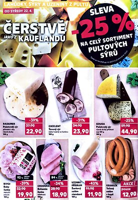akční leták Kaufland 22.4.2026-28.4.2026