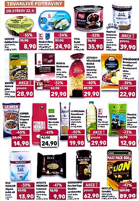 akční leták Kaufland 22.4.2026-28.4.2026