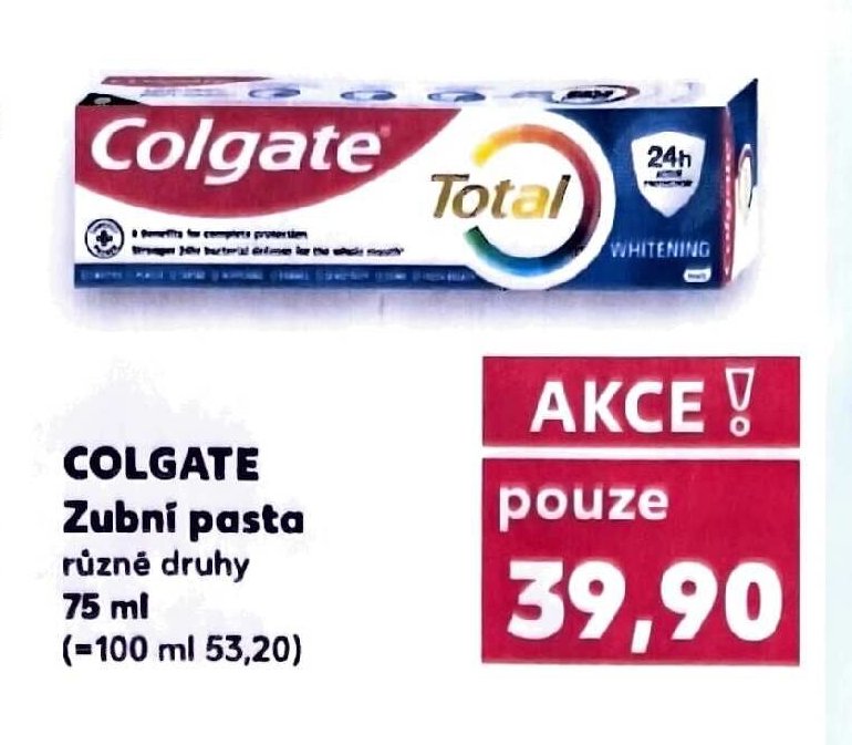 Colgate zubní pasta