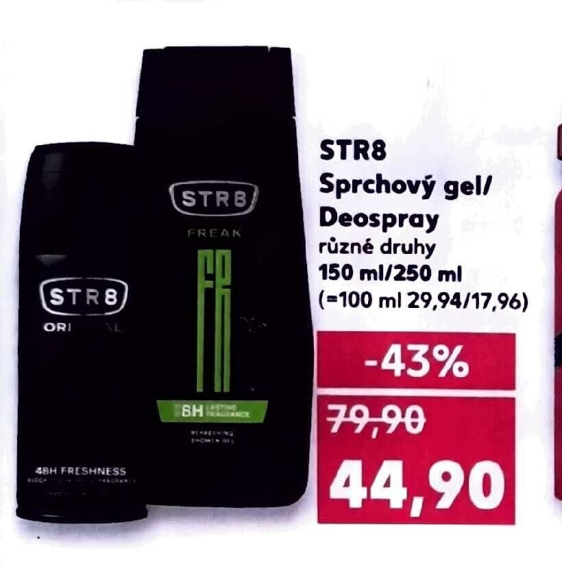 Str8 sprchový gel/deospray