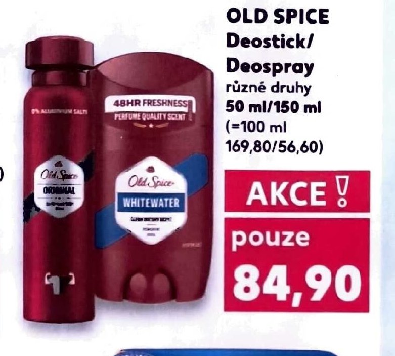 Old Spice deospray