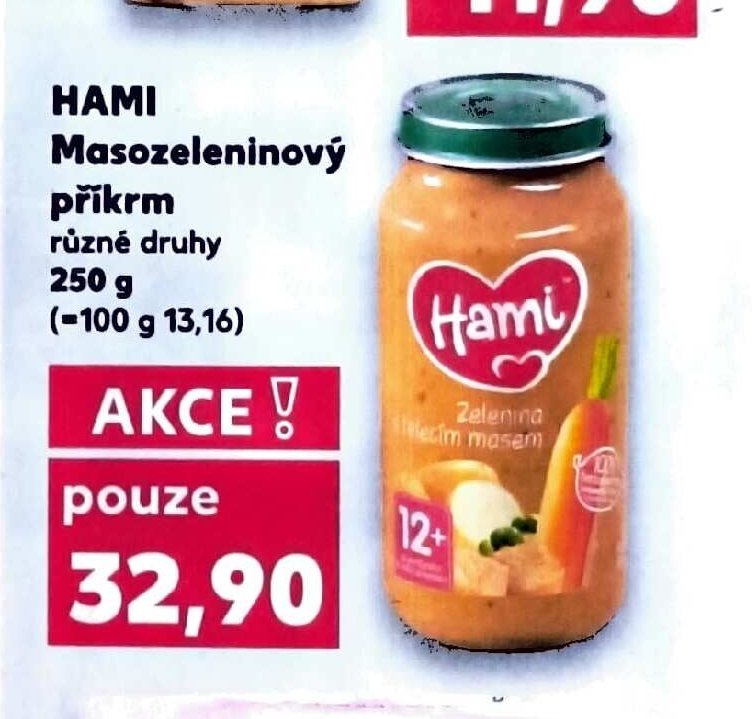 Hami masozeleninový příkrm