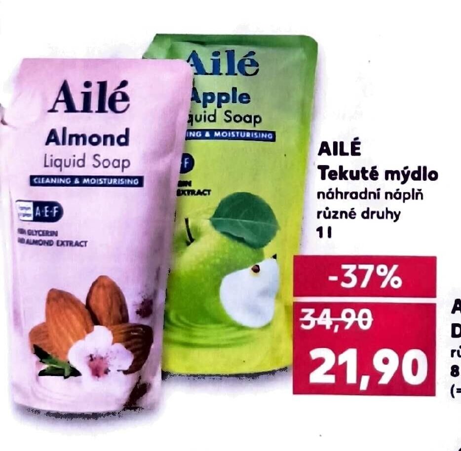 Ailé tekuté mýdlo náhradní náplň