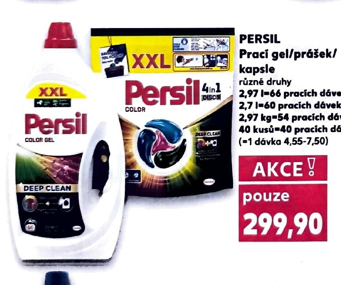 Persil Prací gel/prášek/kapsle