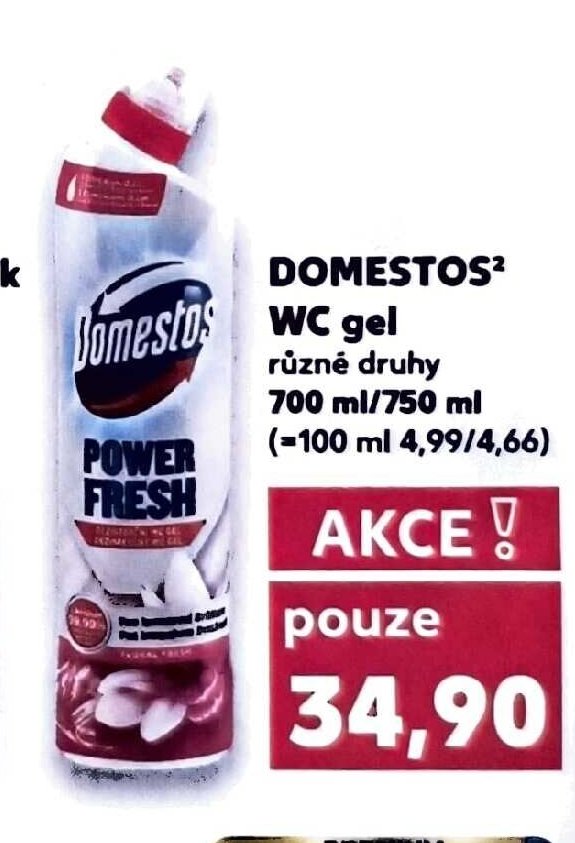 Domestos WC gel