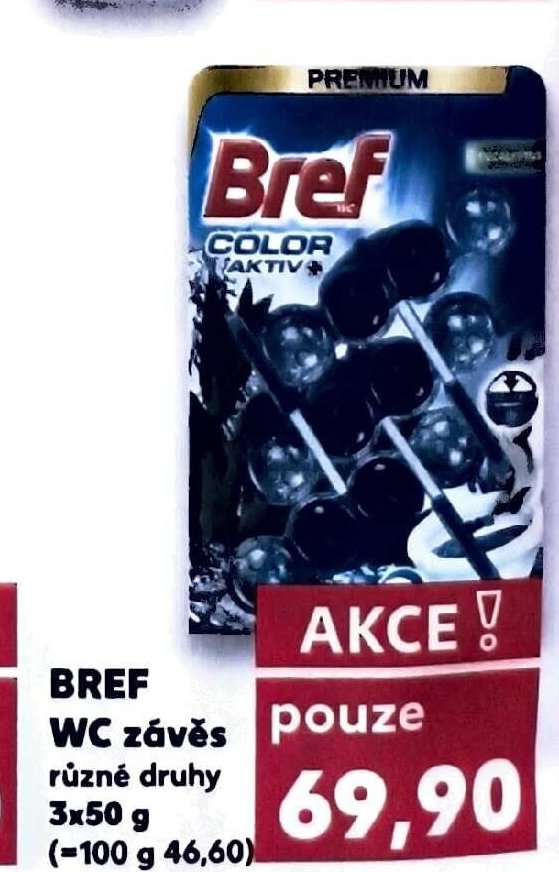 Bref WC závěs