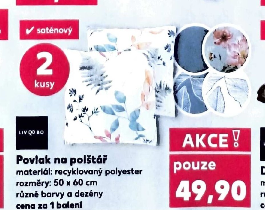 Povlak na polštář