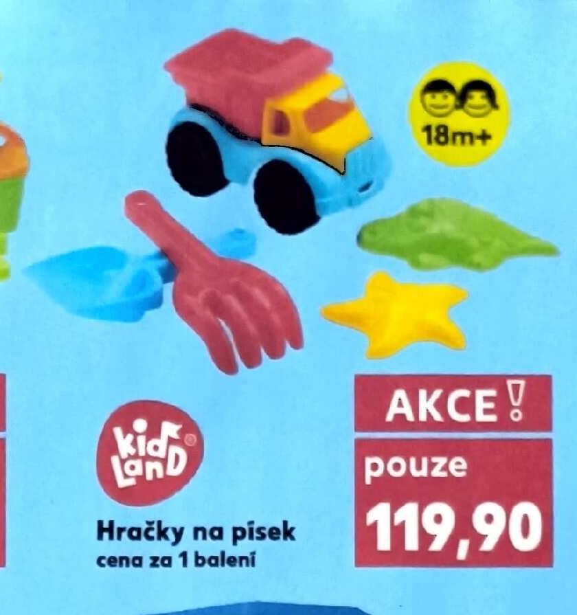 Hračky na písek