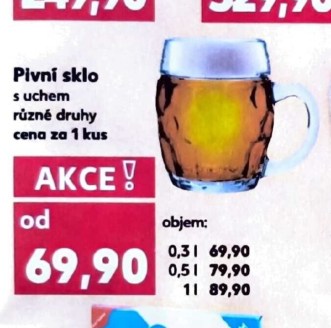 Pivní sklo