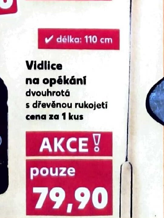 Vidlice na opékání