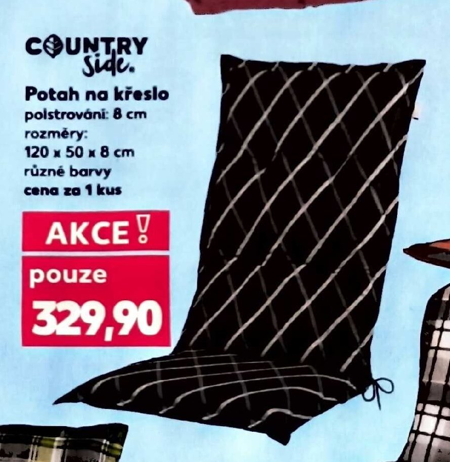 Potah na křeslo