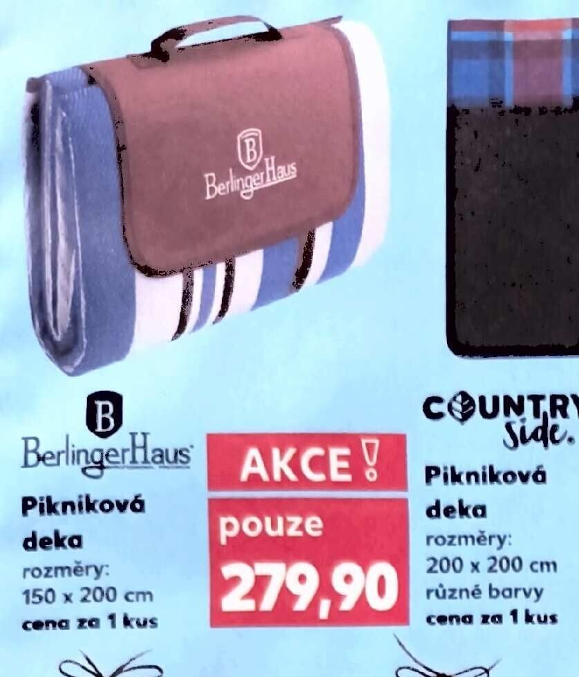 BerlingerHaus Pikniková deka