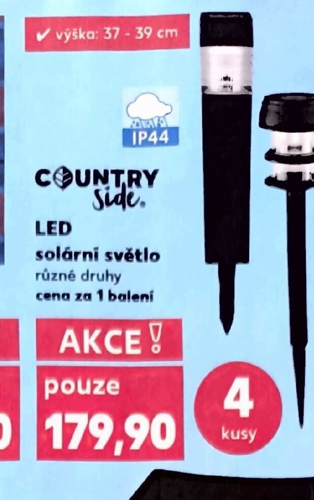 Country Side LED solární světlo